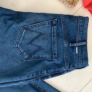 Mother the hustler ankle jeans